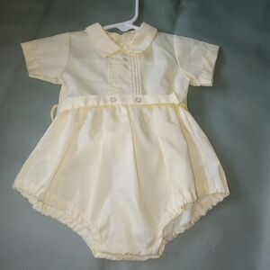 Vintage Newborn Alexis Bubble Romper